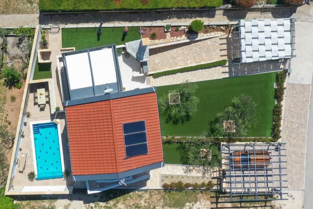 Apartment Vala, 4*, Sea View & Private Heated Pool Pridraga 외부 사진