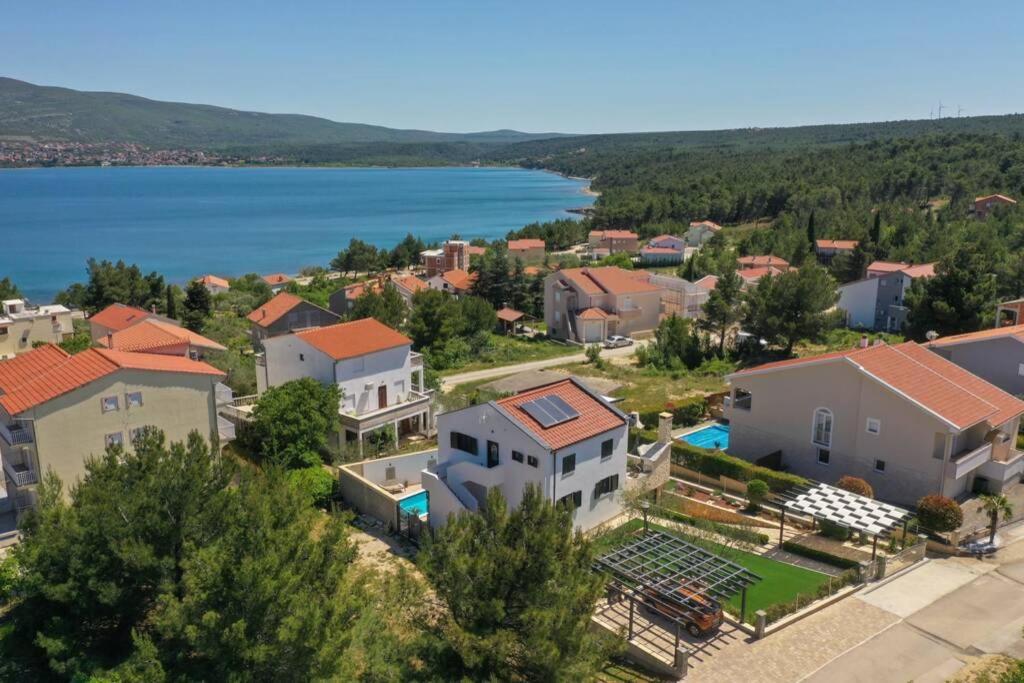 Apartment Vala, 4*, Sea View & Private Heated Pool Pridraga 외부 사진